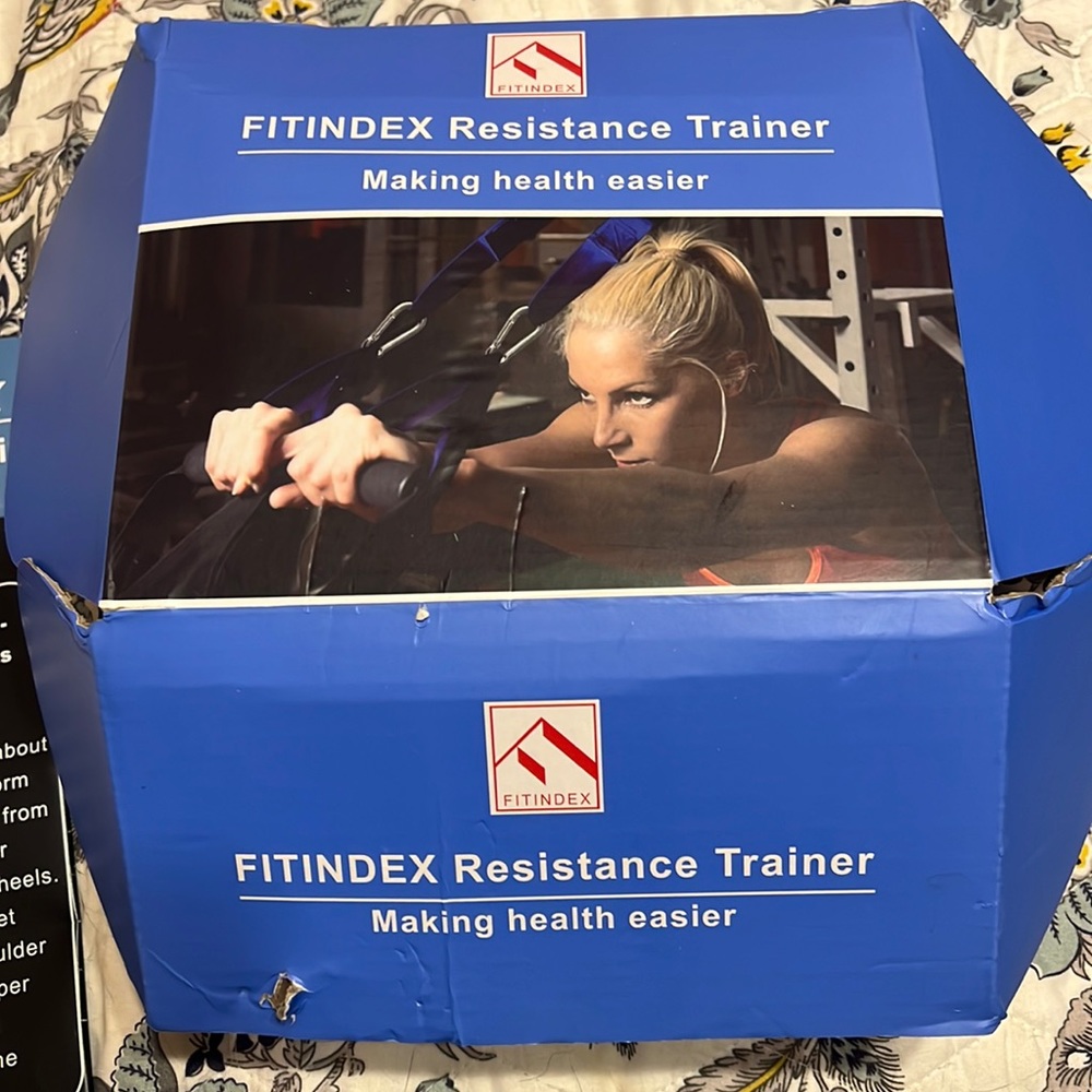 Resistance trainer. It’s like TRX brand. New in box never used. Paid $100 for it